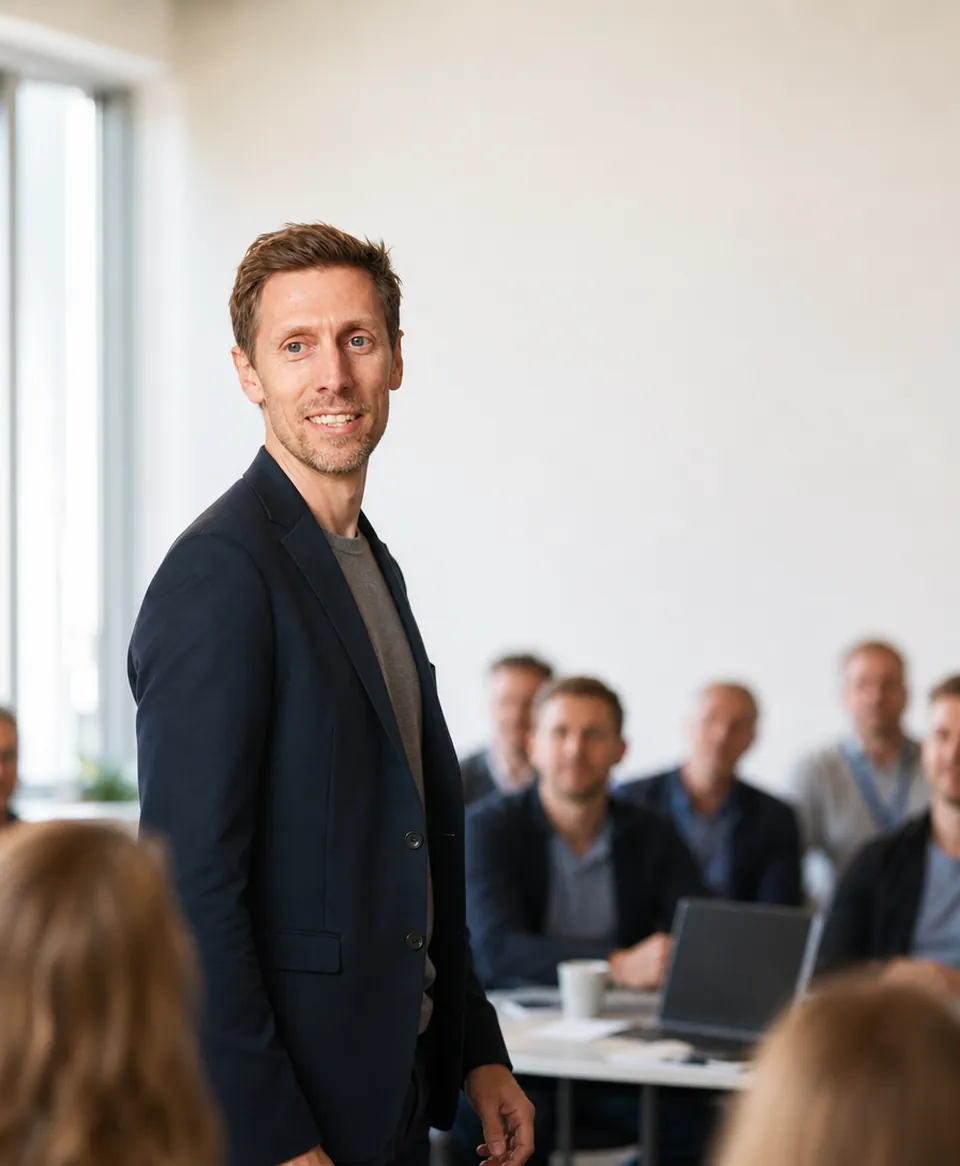 Julian Lenk im Workshop